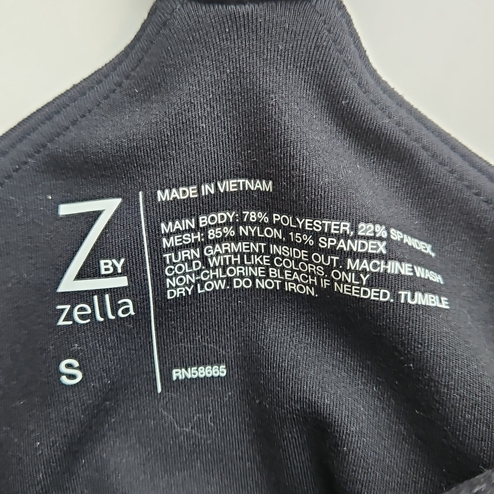 Z By Zella Black Athletic Dress With Shorts S NWOT - Picture 5 of 9